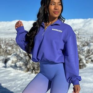 Mabuhayfit Ube Celeste Pullover